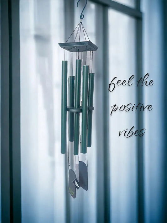 Paradigm Pictures 30.5 inch Big Wind Chimes Black