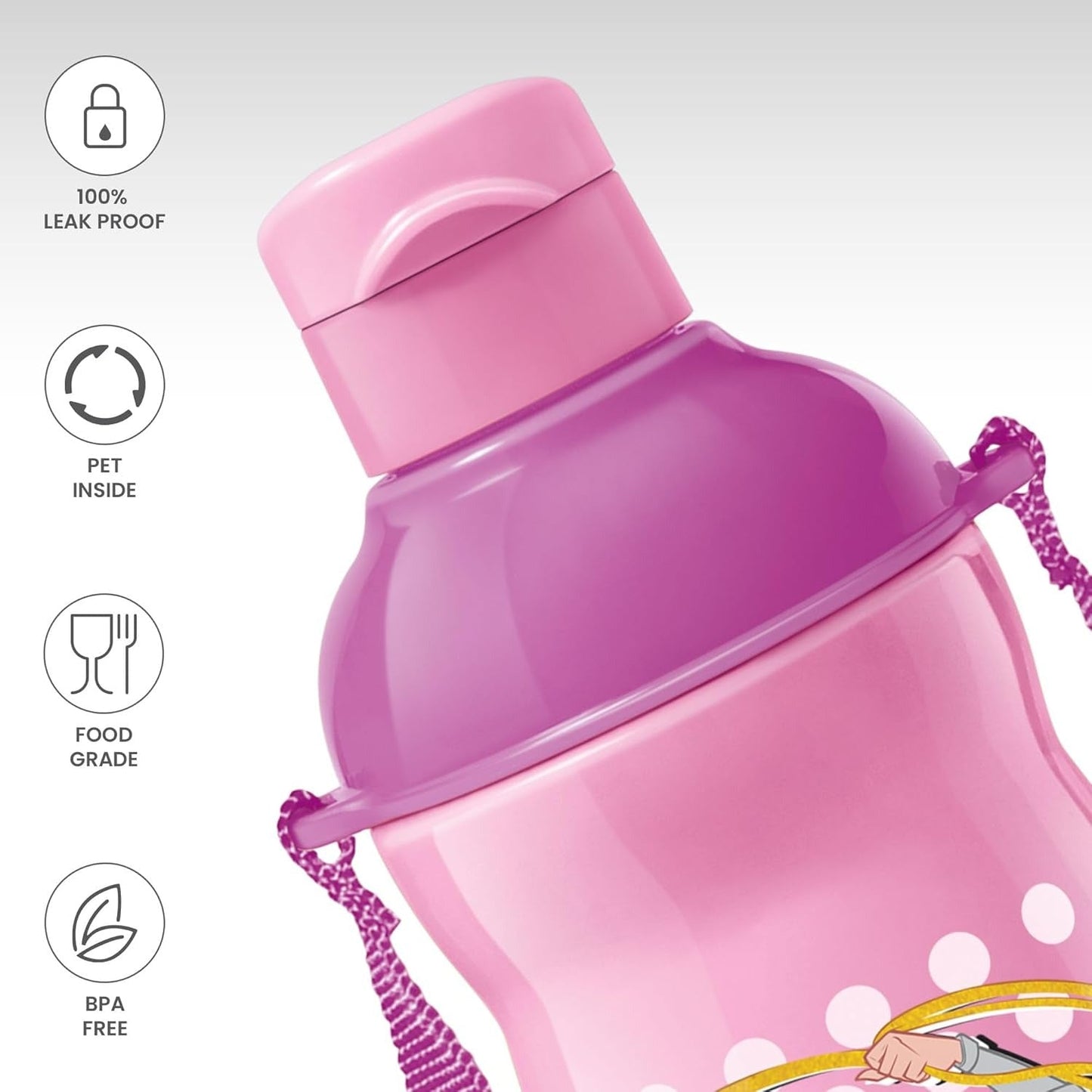 Milton Wonder Woman Water Bottle 390ml