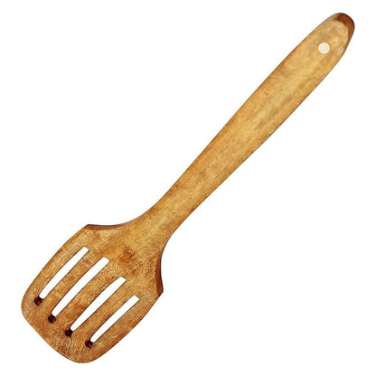 Parage Handmade Wooden Non-Stick Serving and Cooking Spoon Kitchen Tools | Set of 5| Brown