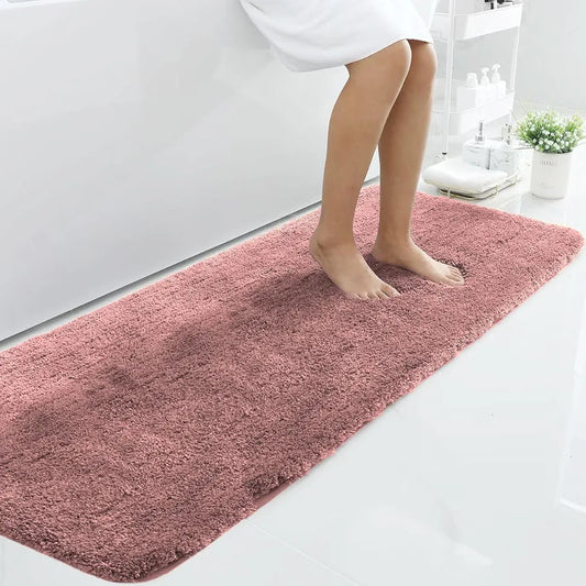 Luxe Home International Microfiber Runner Super Soft Non Slip Vegas Rugs 2X5 Ft Colour Fuscia