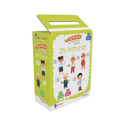 Popcorn Games & Puzzles Jobs People Do Puzzle for 3 Years Old & Above