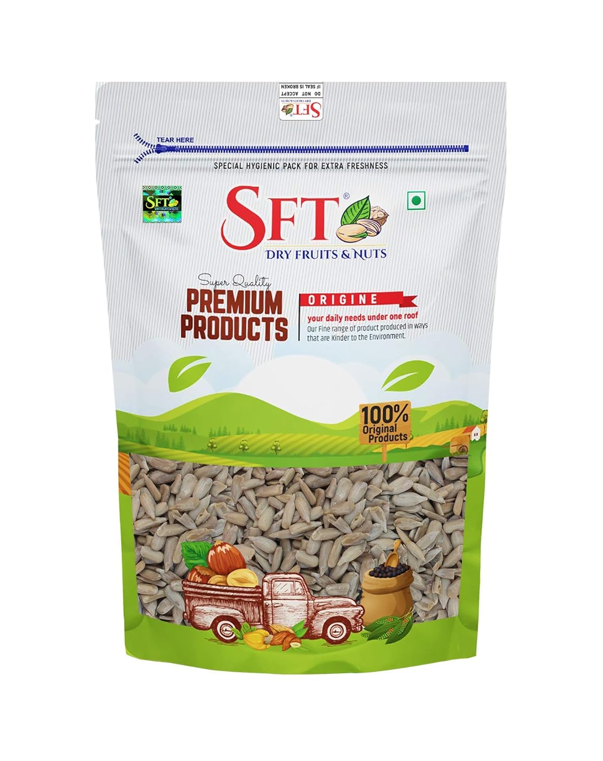 Sft Sunflower Seeds - 500 gms