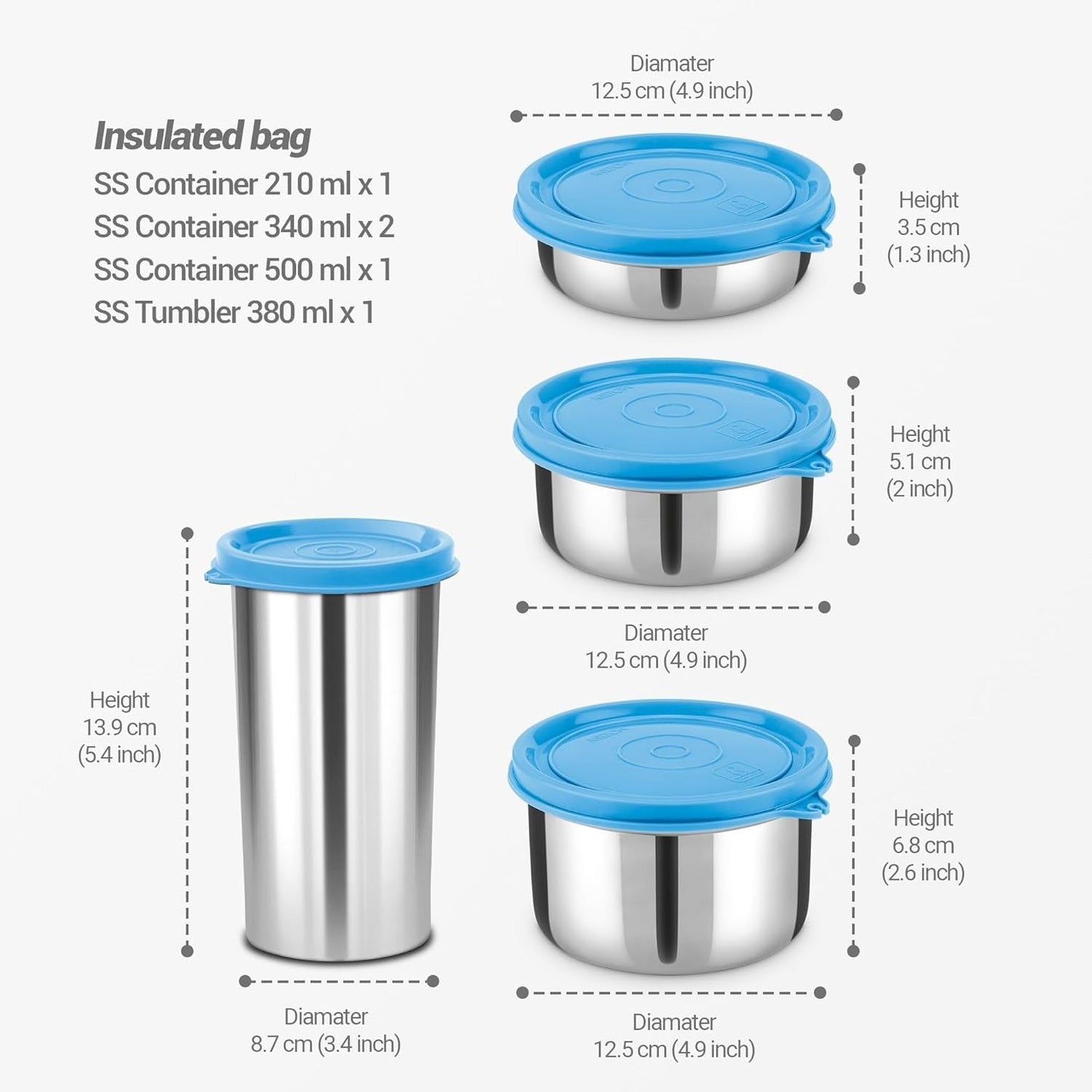 Milton Delicious Combo Insulated Lunch Box