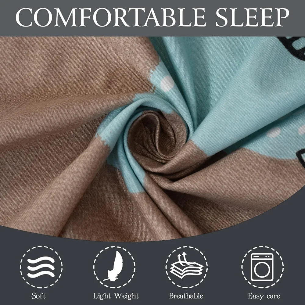 Fresh Form Loom Wrinkle Free Glace Cotton 300 TC Elastic Fitted Bedsheet For Kids With 2 Pillow Cover Rosy Dinosaur Rosy