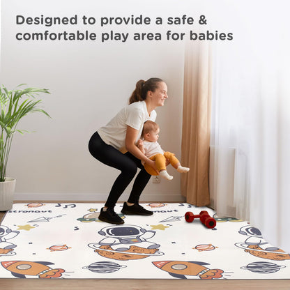 Play Nation Premium Double Sided Waterproof Play Mat for Babies 0 to 2 Years