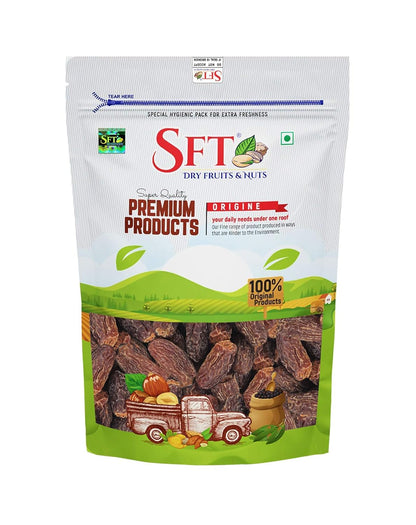 Sft Black Brown Dates Dry - 1000 gms