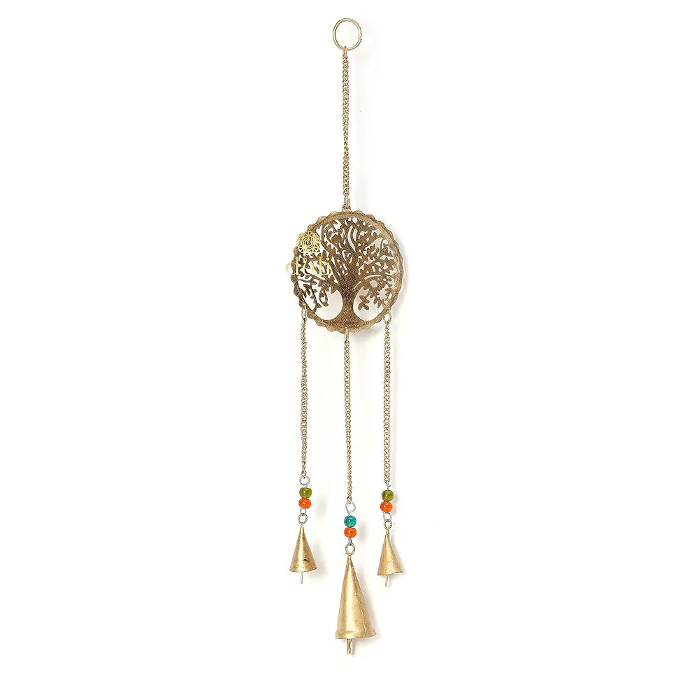 Duli Metal Tree Windchime Wall Hanging Feng Shui Rustic Wall Hangings