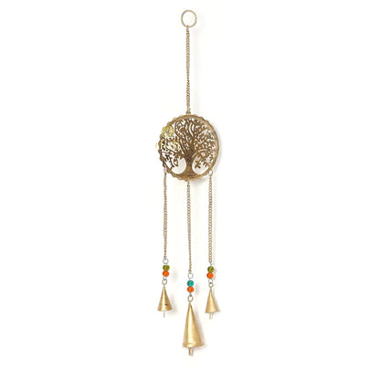 Duli Metal Tree Windchime Wall Hanging Feng Shui Rustic Wall Hangings