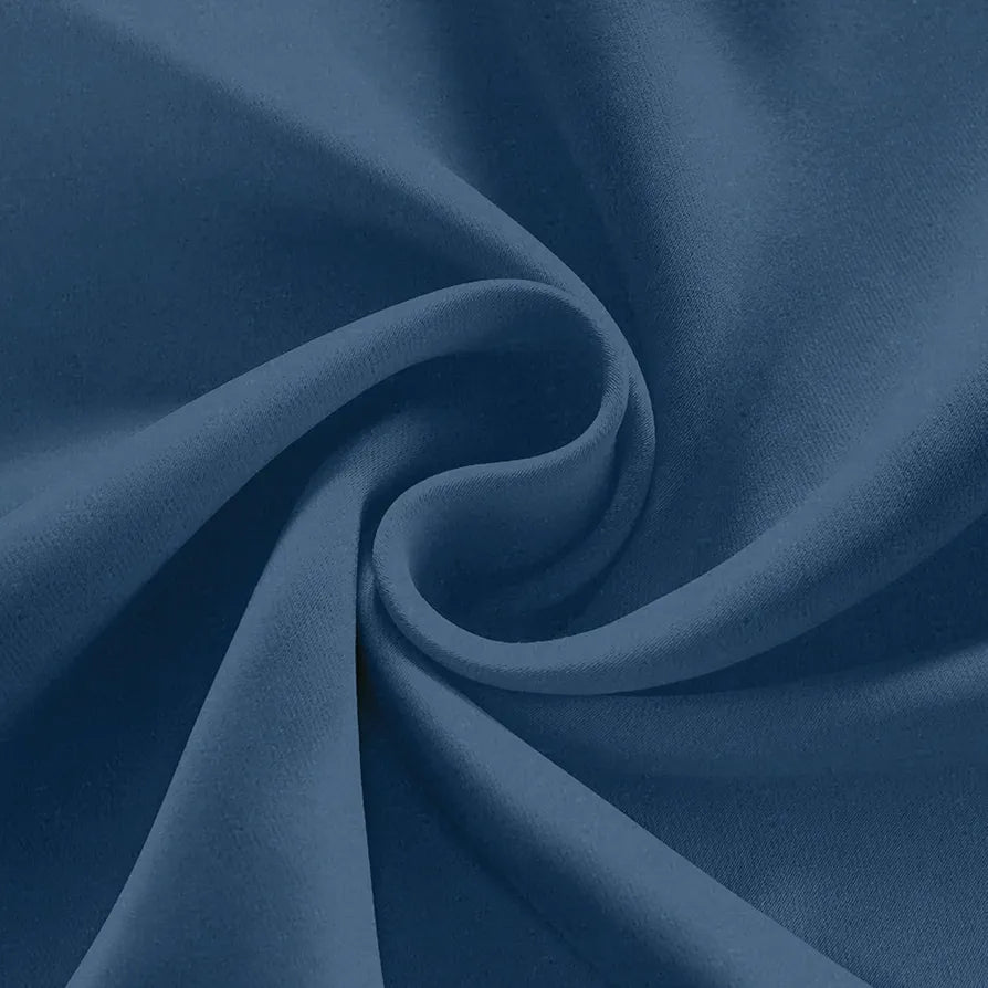 Divine Casa Velvet Blackout Curtain 5 Feet Premium Thermal Insulated & Noise Reducing Room Darkening Window Panel for Home & Office (Pack of 1)