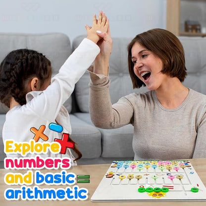 Wembley Sliding Puzzle Educational Math Game for Kids Montessori Learning Toy