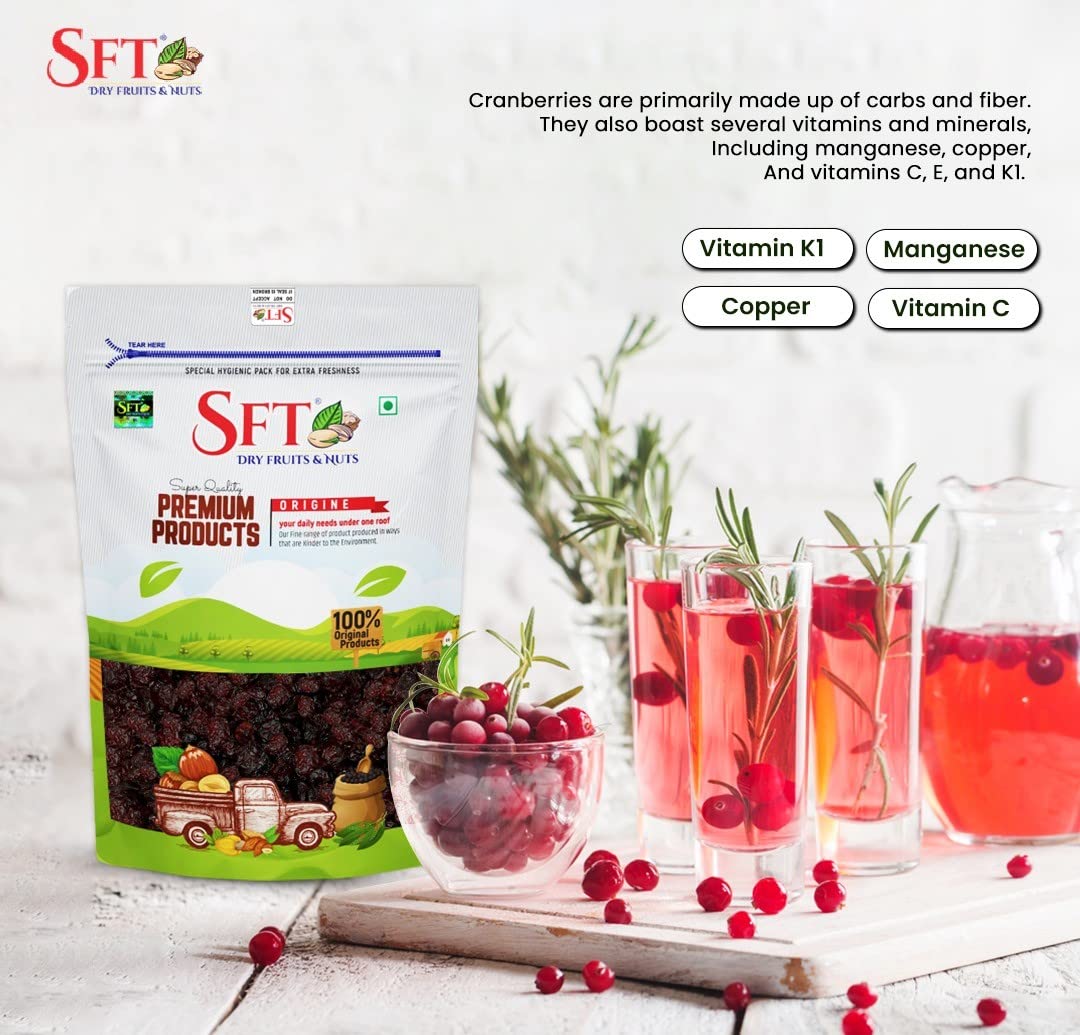 Sft Cranberries Whole Dried - 200 gms