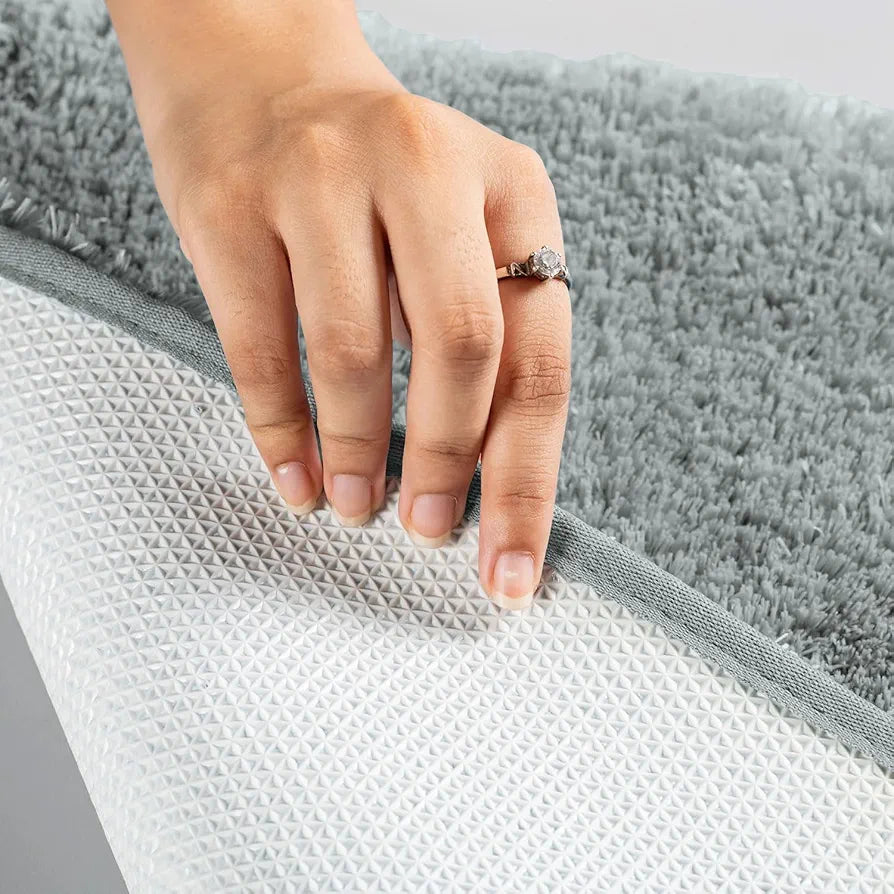 Luxe Home International Carpet Super Soft Anti Slip Vegas Rectangular Rugs Colour Silver