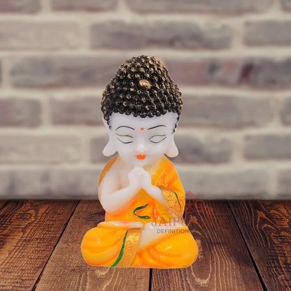 Jaipur Ace Resin Decorative Showpiece 9 Inch Orange 1 Piece