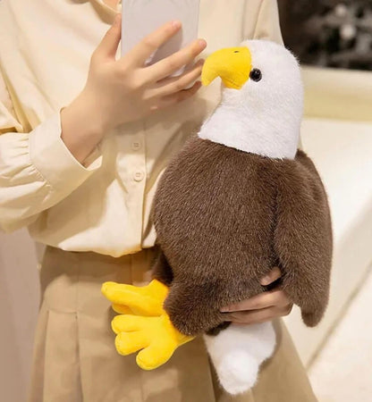 Tickles Bald Eagle Soft Stuffed Plush Bird Toy for Kids 50 cm