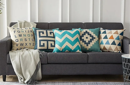 Aerohaven Set of 5 Abstract Designer Decorative Throw Pillow/Cushion Covers - CC123