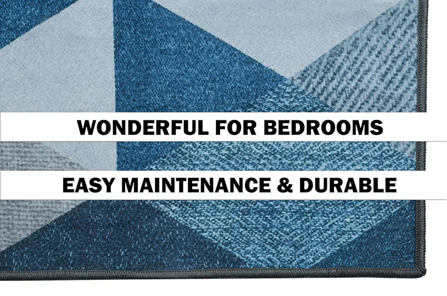 BSB Home 3D Jet Multi Printed 3D Jet Vintage Persian Carpet Rug Runner and Carpets for Bedroom