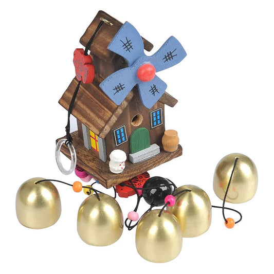 Timesetl Wood Coper Wind Chime