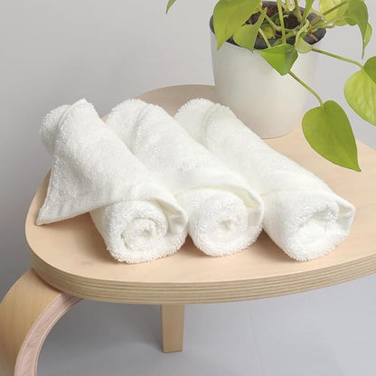 Heelium  Bamboo Face Towel Ultra Absorbent & Odour-Free 3X Softer Than Cotton Towels
