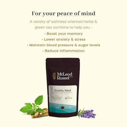 McLeod Russel 1869 Healthy Mind Green Tea  - 100 gms