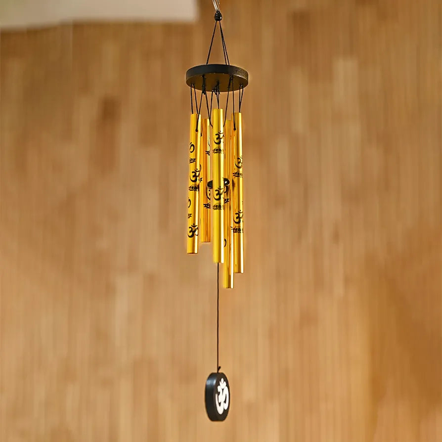 Hanging Wind Chimes Gold Wind Chime -010