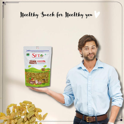 Sft Raisins Seedless Dry Grapes - 1000 gms