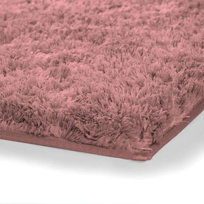 Luxe Home International Carpet Super Soft Anti Slip Vegas Rectangular Rugs Color Pink