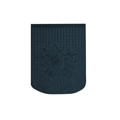 Cloth Fusion Italian Velvet Sofa Cover 5 Seater Set Perfect Floral Embossed Sofa Cover 3 Seater and 2 Seater Blue