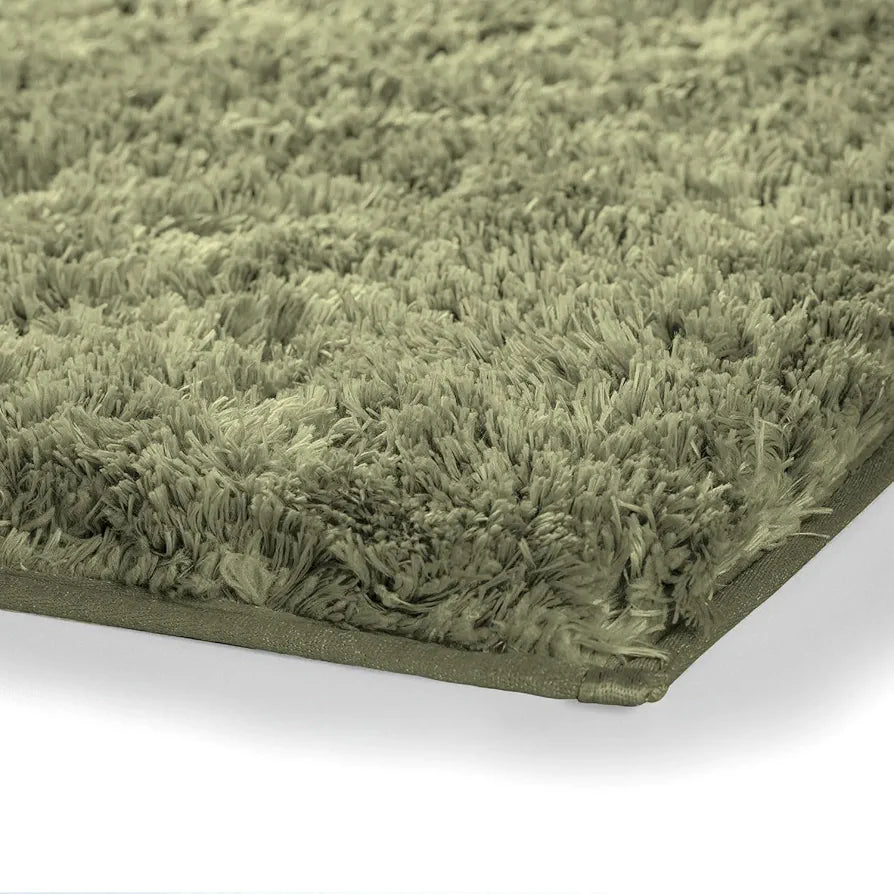 Luxe Home International Carpet Super Soft Anti Slip Vegas Rectangular Rugs Colour Green