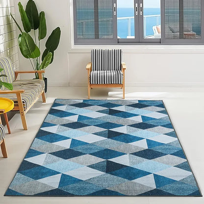 BSB Home 3D Jet Multi Printed 3D Jet Vintage Persian Carpet Rug Runner and Carpets for Bedroom