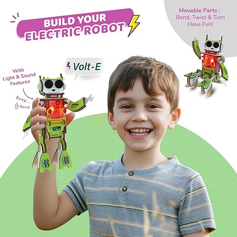 Smartivity Electricity Kit Stem Diy Fun Robotic Toy for Kids Best Birthday Gift Boys & Girls