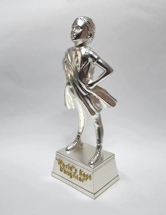 Gold Art India Silver Plated Figurine for Daughter World's Best Daughter