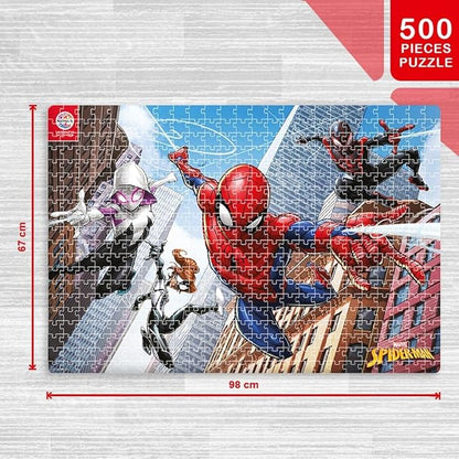 Ratna's Marvel Spiderman 500 Pieces Jumbo Floor Jigsaw Puzzle