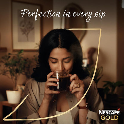 Nescafe Gold Instant Coffee Powder - 50 gms
