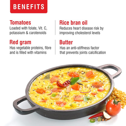 Priya Authentic Ready to Eat Tomato Dal - 300 gms (pack of 2)