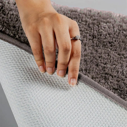 Luxe Home Bath Mat Super Soft Non Slip Vegas Mats for Bathroom 45x75 cm Colour Cocoa
