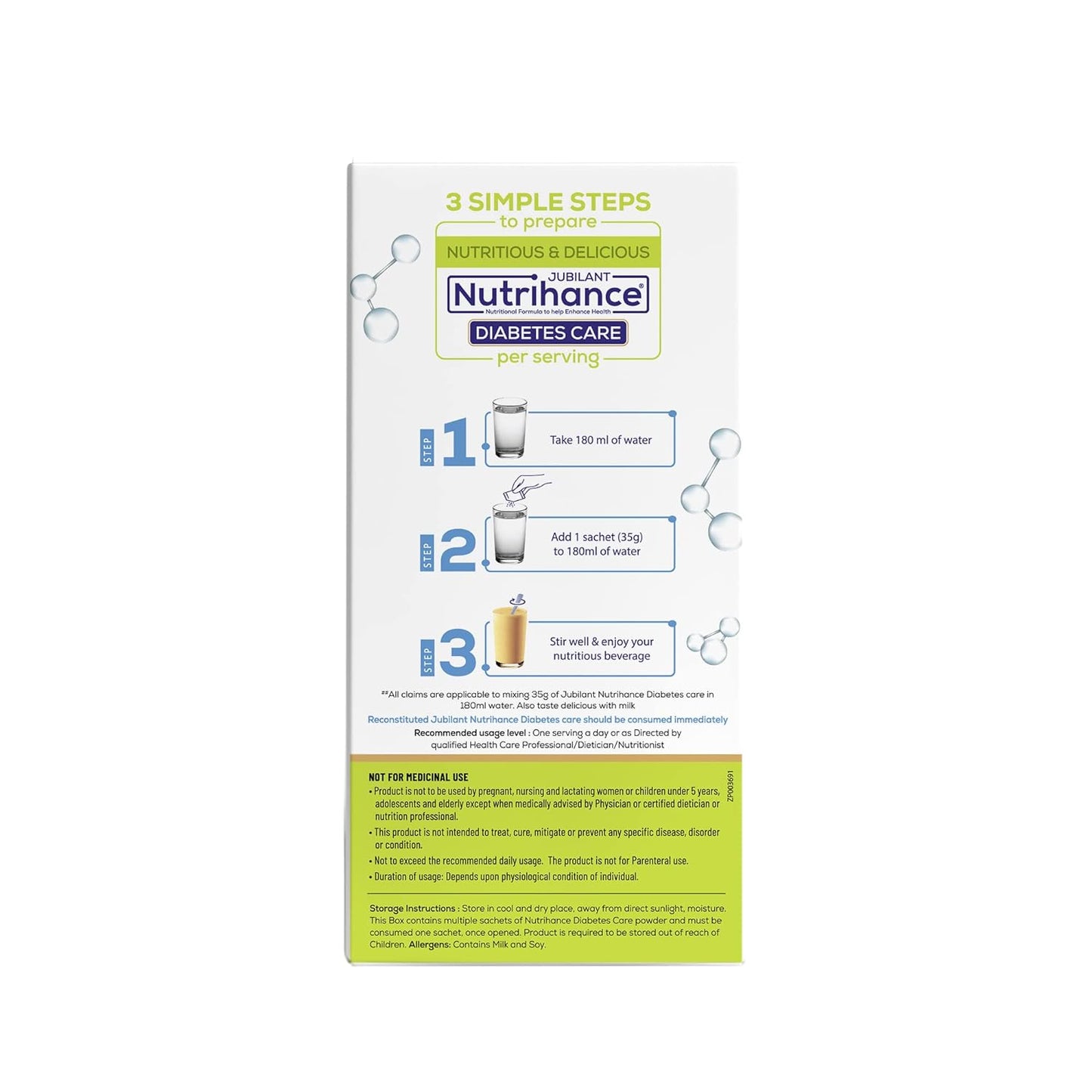 Jubilant Nutrihance for Diabetes Management Nutritional Health Drink - 350 gms