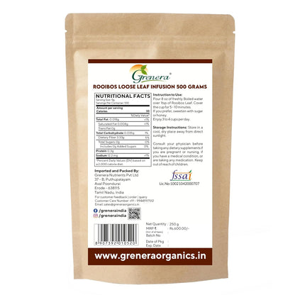 Grenera South African Rooibos Tea - 500 Grams