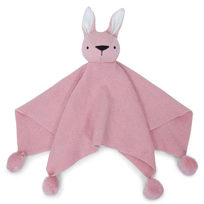 Haus & kinder Cotton Knitted Blanket for New Born Baby Colour Pink