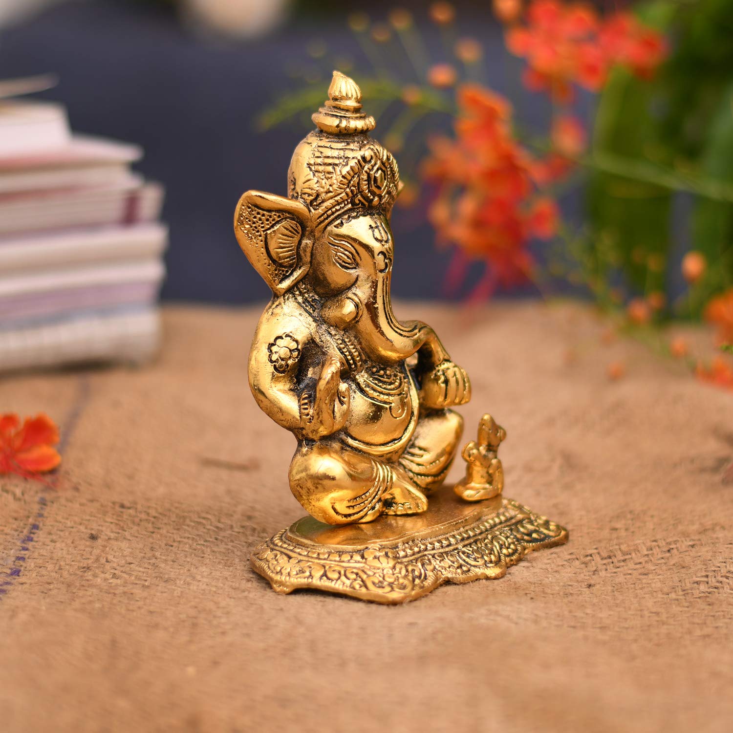 Metal Lord Ganesh Idol