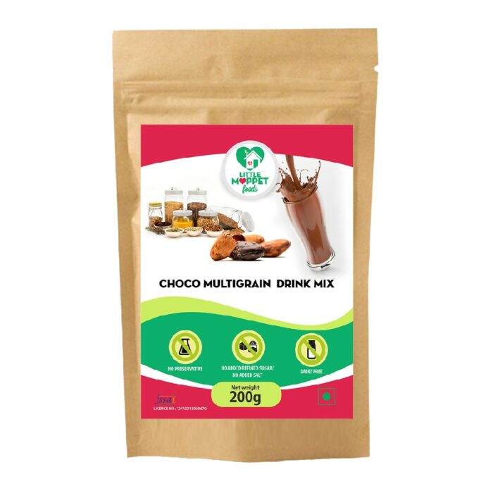 CHOCO MULTIGRAIN DRINK MIX- INSTANT DRINK MIX POWDER [200G]