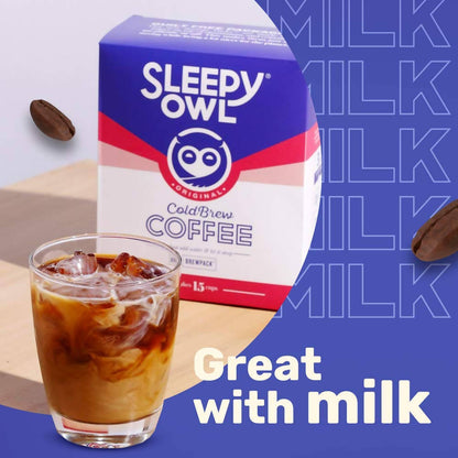 Sleepy Owl Coffee Assorted Cold Brew Packs - Set of 5 Packs