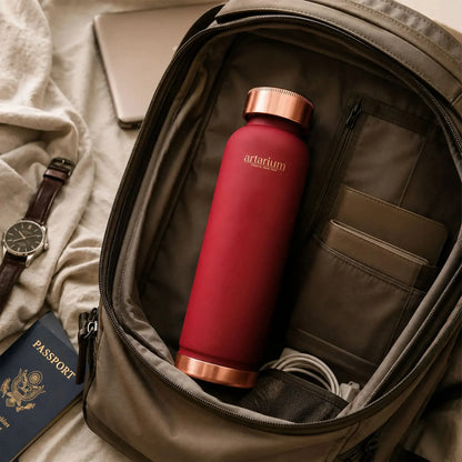 Artarium Plain Copper Water Bottle 1L