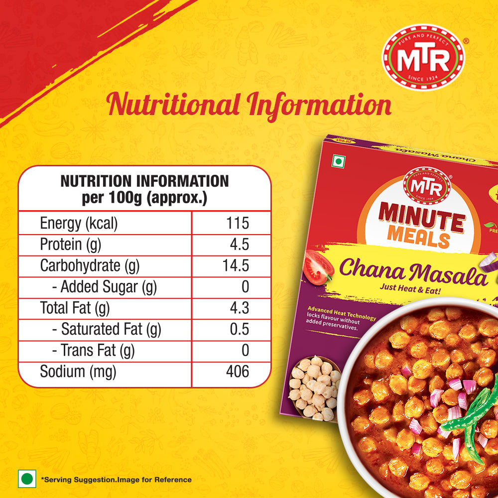 MTR Ready to Eat Chana Masala 300 g