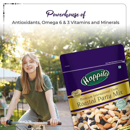 Happilo Premium Oven Roasted & Lightly Salted Party Mix