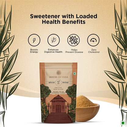 Organic Raw Sugar 500g - Desi Khand