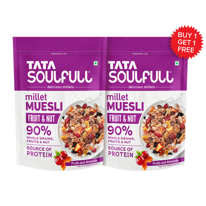 Millet Muesli - Fruit & Nut 500g (BUY 1 Get 1 FREE) | 1000g