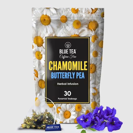 Chamomile Butterfly Pea Herbal Infusion - 30 Teabags