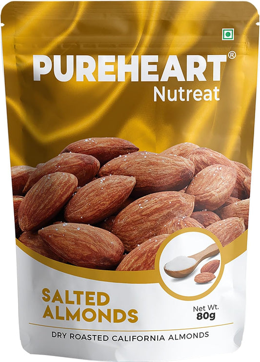 Pureheart Dry Roasted Nutreat Salted Almonds
