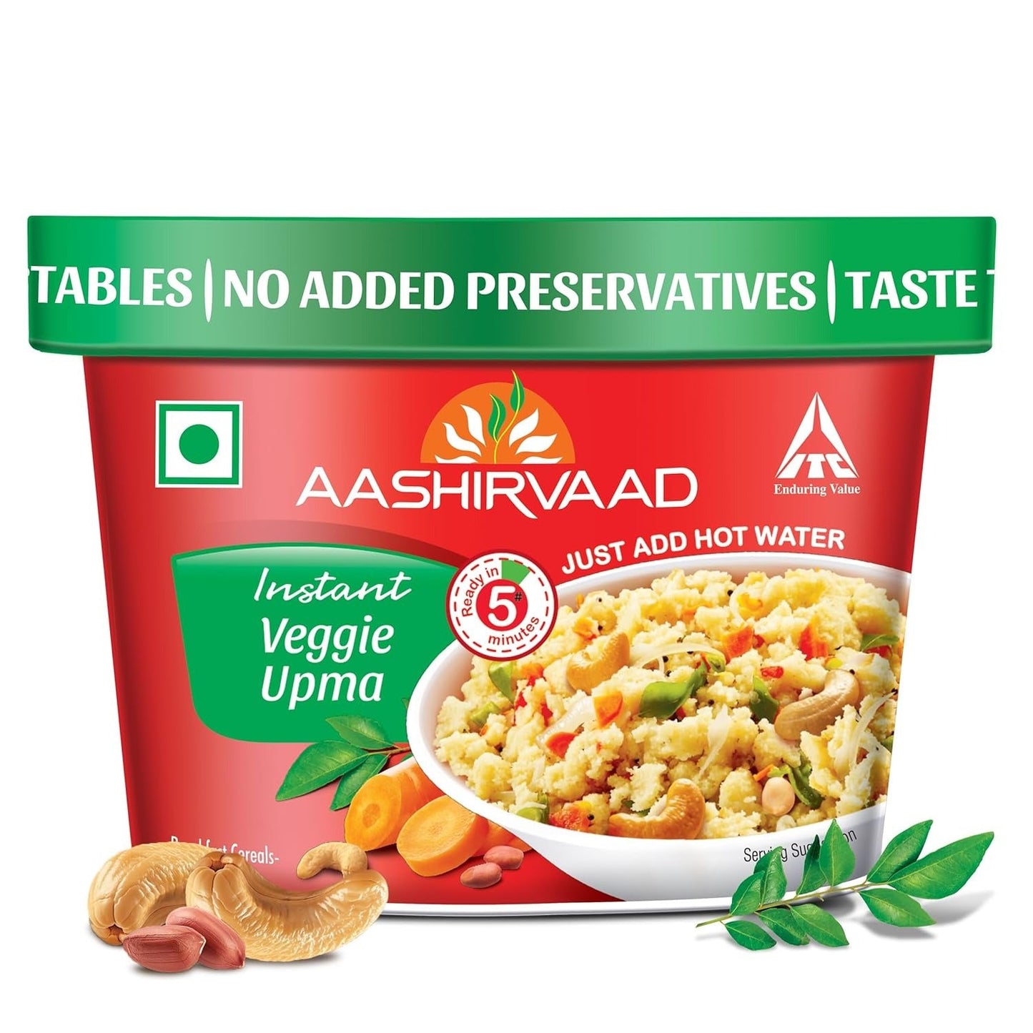 Aashirvaad Instant Veggie Upma - 80 gms
