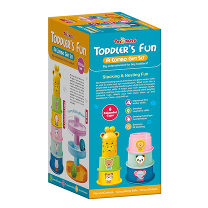 Toymate Toddler’s Fun Combo Gift Set 11 Pcs Educational Toys